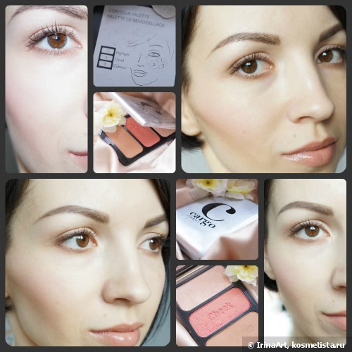 Набор Cargo Cosmetics Contour Palette в оттенке Monaco: рисуем скулы, придаем легкий румянец, деликатно подсвечиваем лицо