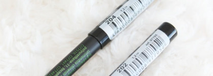 Надоели банальные черные стрелки? Добавим искристого цвета в макияж. Карандаш для век гелевый Limoni Glamour smoky eye pencil  202 и 204