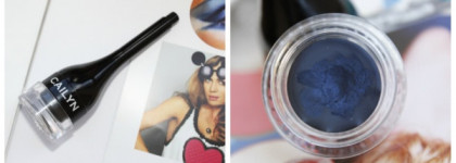 Синяя матовая гладь с Cailyn Gel eyeliner Gel03 Blue