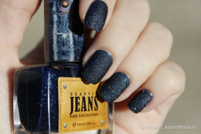 Джинс во всех его проявлениях - Konad Classic Jeans Nail Collection Mid Night Blue Jeans Cdp03