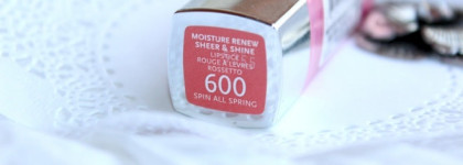 Увлажнение и защита с Rimmel Moisture Renew Sheer and Shine оттенок 600