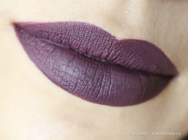 Фаворит фаворитов Lime Crime - одна из любимых матовых помад и неоднозначный оттенок Jinx