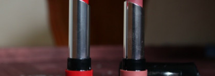 Если не любите матовый сухой финиш, то вам точно нужны помады от Rimmel. Оттенки 700 Naughty Nude и 510 Best of the Best