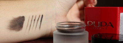 Со мной случился курьезный случай или как я осталась без брови)) "Помадка" для бровей Pupa с кисточкой в наборе. И брови, и стрелочка..