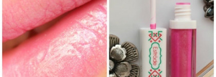 Для тех, кто предпочитает нежные образы. Розовый, сияющий и глянцевый блеск для губ Estrade