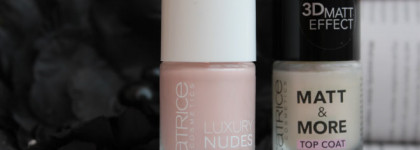 Глянцевая и матовая зефирка от Catrice