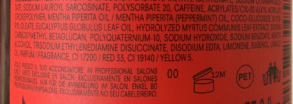 Davines energizing shampoo, Davines energizing gel, Davines purifying shampoo