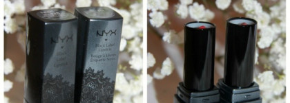 Губная помада Nyx Black Label Lipstick - 128 Midnight Dinner и 114 Diva