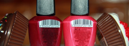 Лак для ногтей NailLook Wonder Wear № 20124, 20118 - цвет спелой черешни и ярко-розовой розы