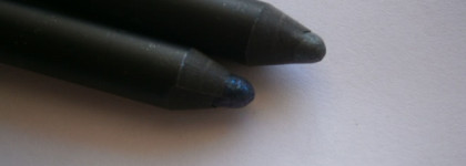 Цветные стрелки с Glamour Smoky Eye Pencil от Limoni в оттенках №203 и №204