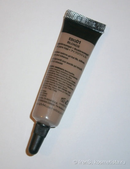 Nyx Eyebrow Gel в оттенке Ebg01 Blonde
