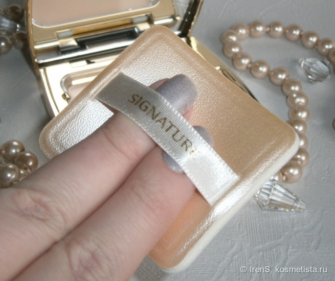 Компактная пудра Missha Signature Dramatic Two-way Pact Spf25 / PA++ в оттенке №21