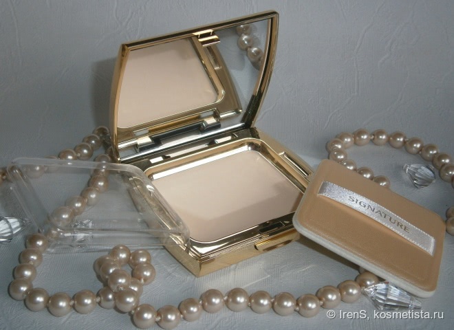 Компактная пудра Missha Signature Dramatic Two-way Pact Spf25 / PA++ в оттенке №21