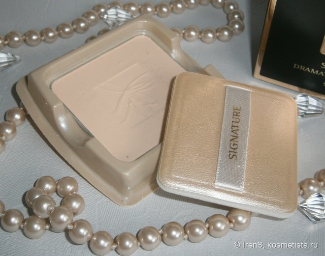 Компактная пудра Missha Signature Dramatic Two-way Pact Spf25 / PA++ в оттенке №21