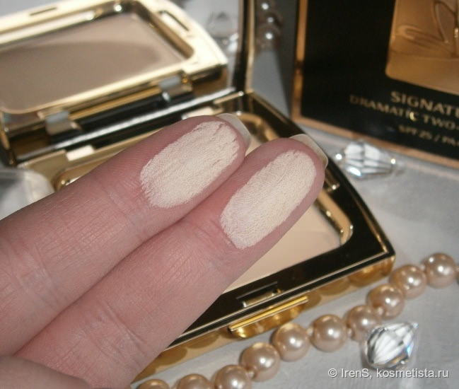 Компактная пудра Missha Signature Dramatic Two-way Pact Spf25 / PA++ в оттенке №21