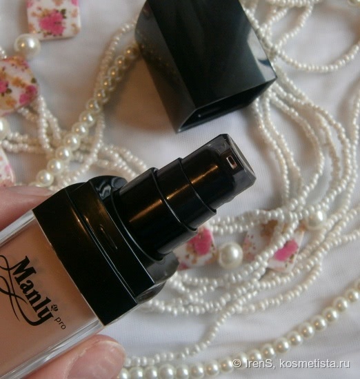 Тональный крем и транспарантная пудра Manly Pro: HD Hight Definition Liquid Foundation, Mineral Loose HD Powder