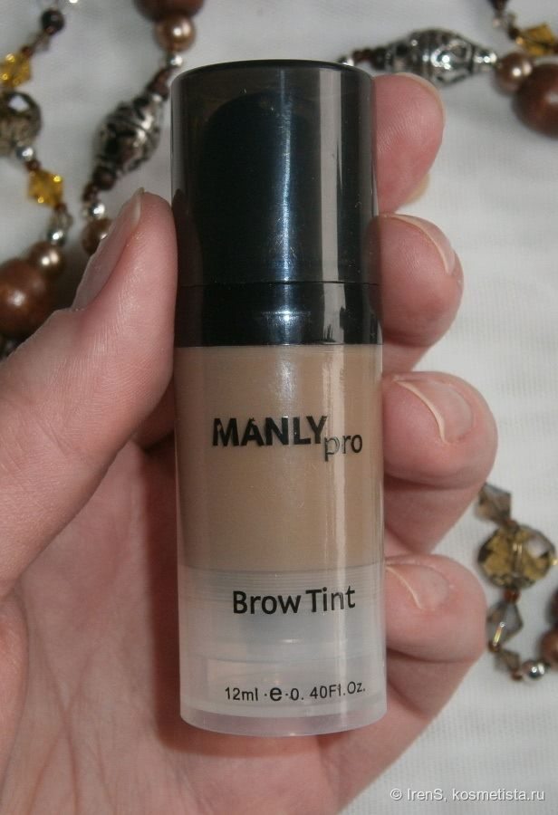 Тинт для бровей manly pro brow tint оттенки