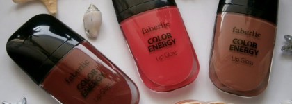 Faberlic Color Energy Lip Gloss в оттенках 4518 Теплое какао, 4667 Спелая черешня, 4669 Сладкий Грейпфрут