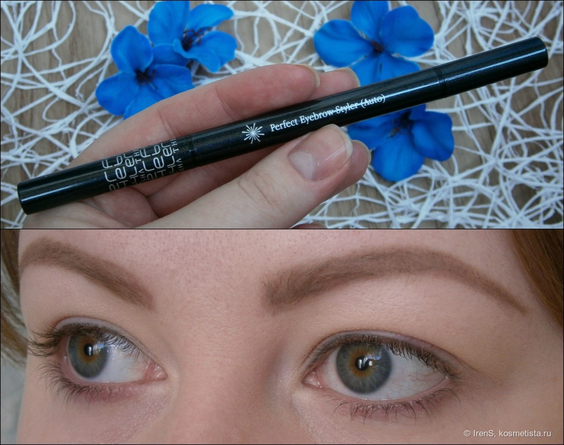 Мш карандаш для бровей missha perfect eyebrow styler brown