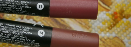 Golden Rose Matte Lipstick Crayon в оттенках №11 и №14