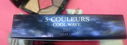 Dior 5 Coulers Cool Wave Summer 2018 Limited Edition Eyeshadow Palette Heat Up 597