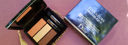 Dior Tri(О)Blique Couture Eyeshadow Palette Trio Of Colours & Effects 653 Coral Canvas