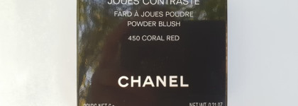 Coral Is Far More Red... - Chanel Joues Contraste Powder Blush 450 Coral Red