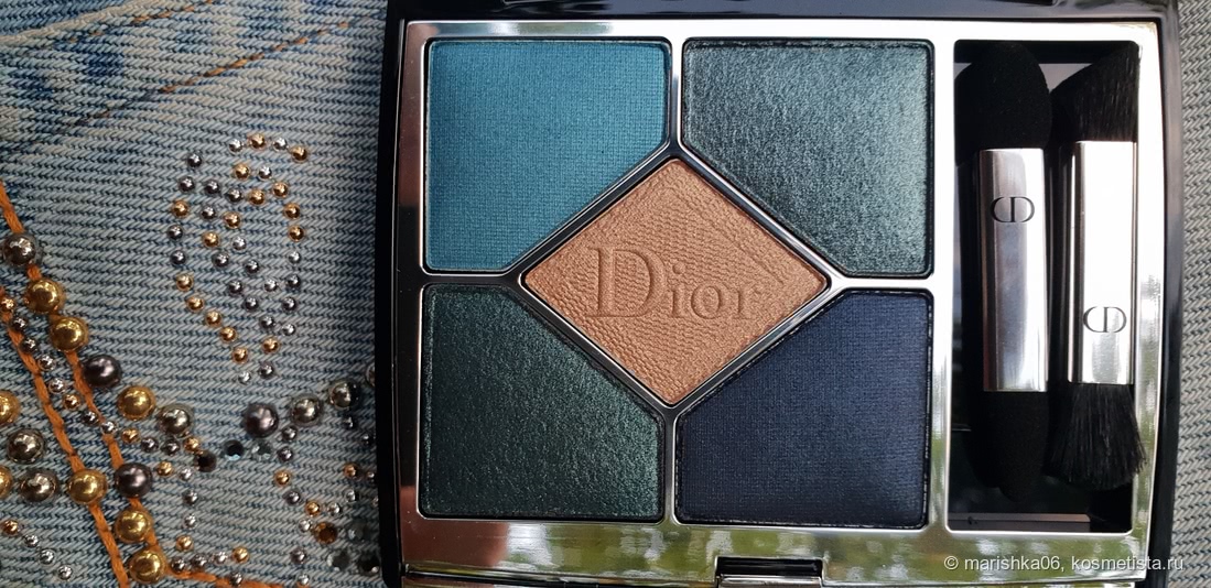Dior тени для век 5 couleurs макияж