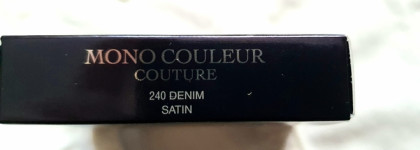 Вересковый Деним - Dior Mono Couleur Couture High-Colour Eyeshadow 240 Denim