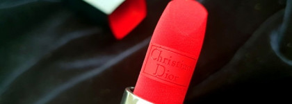 Малиновый Мак - Dior Rouge Dior Lip Colour Winter Poppy 862, Velvet Finish