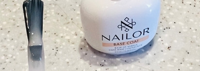 Лак для ногтей Nailor Nail Polish #113NP Matisse - очередной красный? Для меня идеальный ❤️, Base coat и top coat Nailor