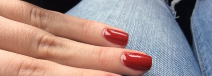Max Factor Gel Shine Lacquer Radiant Ruby - бюджетный красный