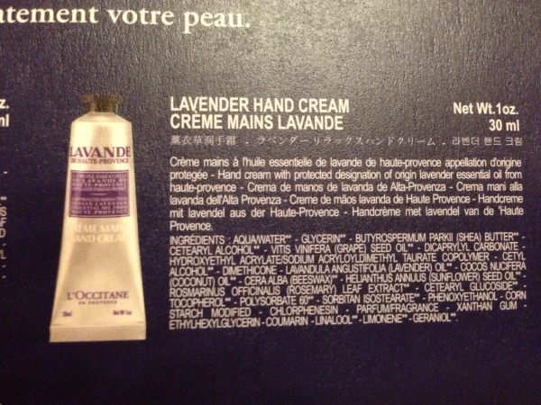 Набор кремов для рук от L'occitane