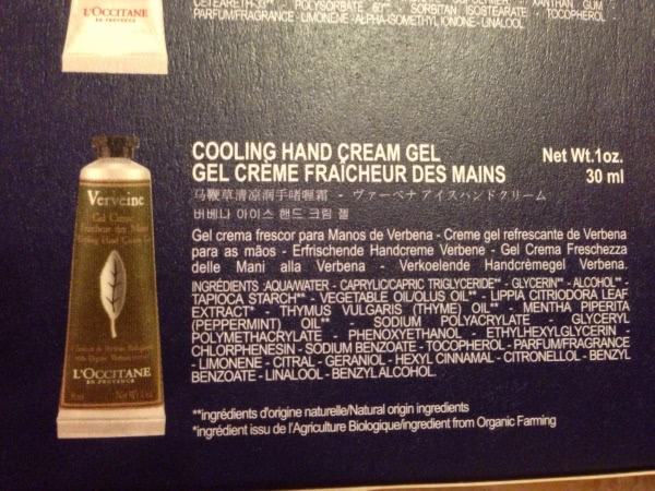 Набор кремов для рук от L'occitane