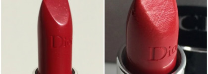 Она - Dior Rouge Dior Couture Colour Voluptuous Care Lipstick № 869 Rouge Massaï