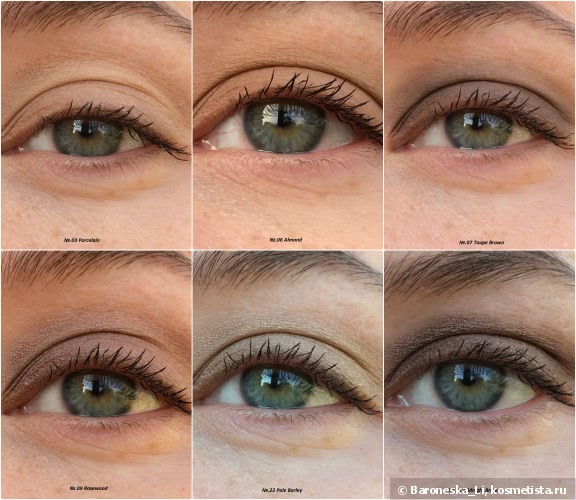 Эта клетка сводит меня с ума... Burberry Sheer Eyeshadow Eye Enhancer №.03 Porcelain, №.06 Almond, №.07 Taupe Brown, №.09 Rosewood, №.21 Midnight Brown, №.22 Pale Barley