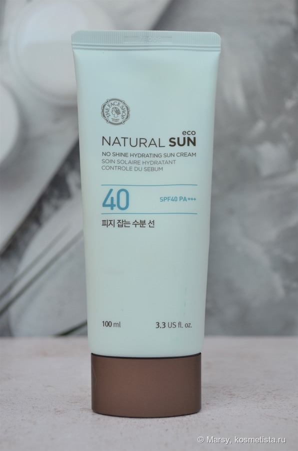The Face Shop NATURAL SUN Sebum Control Moisture Sun SPF40 PA+++