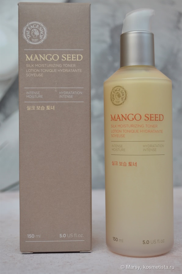 The Face Shop Mango Seed Silk Moisturizing Toner