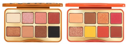 Too Faced решили заполонить рынок маленькими палетками Light My Fire Eyeshadow Palette и Kitty Likes to Scratch Mini Eyeshadow Palette Fall Winter 2020