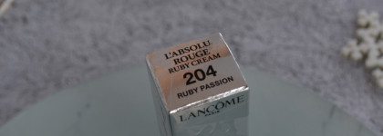 Красота в деталях с Lancome L'Absolu Rouge Ruby Cream #204 Ruby Passion