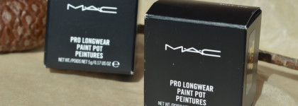 Mac Pro Longwear Paint Pot от оттенках - Belle Epic и Black Mirror