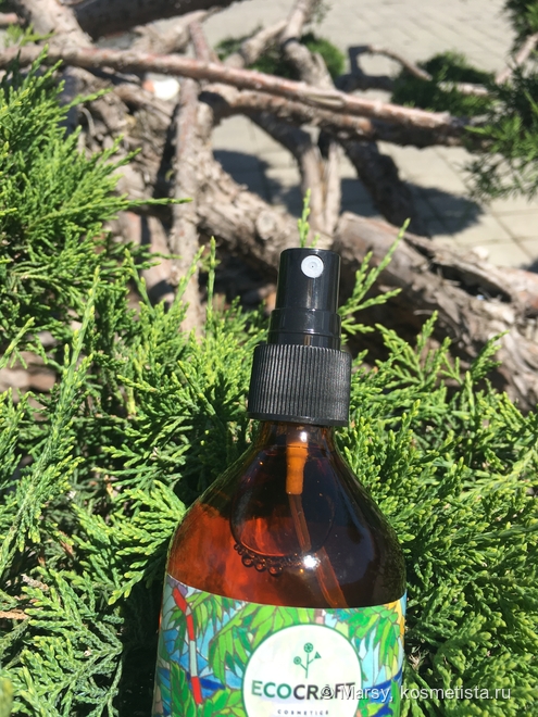 Ecocraft cosmetics тоник и сыворотка для жирной кожи