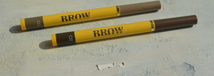 Средства для идеальных бровей: тушь для бровей Bourjois Brow Fiber Oh, Oui! и маркер для бровей Vivienne Sabo Brow Marker Fleur Du Soleil