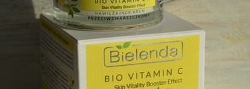 Бюджетный крем для лица с витамином С от Bielenda bio vitamin C 40+