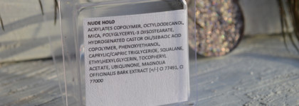 Самые лучшие тени для праздничного офисного макияжа - Glam Shop‎ eyeshadow turbo pigment # nude holo