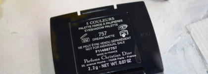 Идеальный люкс, который не купить Dior 5 Couleurs Eyeshadow Palette #757 Dream Matte