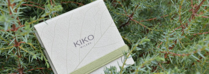 Совершенствующая и закрепляющая компактная пудра для жирной кожи Kiko Milano Green Me Perfecting Powder Edition 2023 Collection
