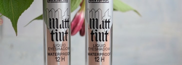 Жидкие тени для век Luxvisage Liquid Eyeshadow Matt Tint в оттенках 101 Cream Beige и 103 Nude Beige