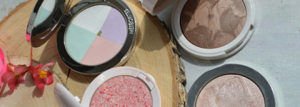 Три продукта для яркого макияжа глаз в цветах апрельской палитры