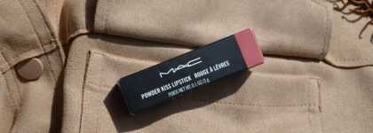 Пудрово - матовая помада MAC Powder Kiss Lipstick - Brickthrough